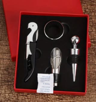 Juego de 4 piezas sacacorchos por 0,98€