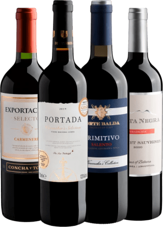 Kit de Vinhos, edição Best Sellers com Portada - R$ 179,60