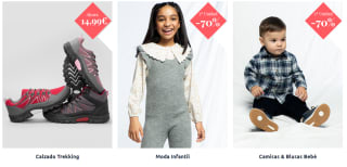 Hasta 80% descuento Todas las ofertas de ropa en Carrefour y promociones