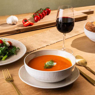 18-delig servies-set met reactief glazuur voor €49,95 bij de Action