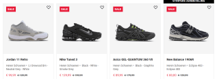 Tot 50% korting tijdens de sale bij Foot Locker