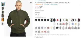 Alpha Industries heren bomberjack voor €57,90 bij Amazon NL