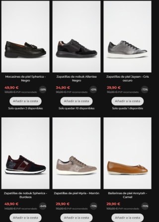 Rebajas hasta 75% Geox Calzado grandes ofertas