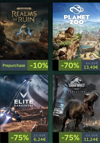 Tot 75% korting in de Steam Halloween Sale