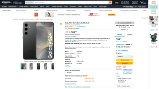 SAMSUNG GALAXY S24 8GB/128GB por 584,90€