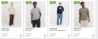 Jack & Jones heren kleding tot 50% korting bij Limango