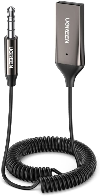 UGREEN Auto Bluetooth 5.0 AUX & USB ontvanger voor €9,86 bij Amazon