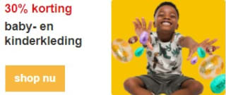 30% korting op baby- en kinderkleding + Nijntje collectie bij Hema