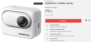 Insta360 Go 3 (64GB) voor €269 bij Digimaxx