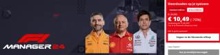 F1 Manager 2024 voor €10,49 in de Nintendo eShop