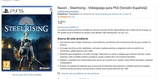 Videojuego para Ps5 Nacon - Steelrising V.E. por 12,99€