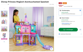 Disney Princess Magisch Avontuurkasteel Speelset voor €99,99 bij SmythsToys
