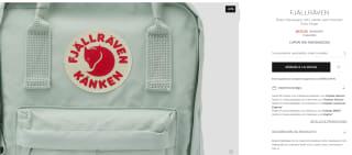 Mochila Fjällräven Kanken por $788 | Cupón El Palacio de Hierro