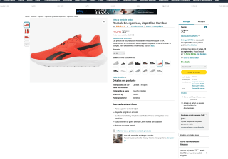 Zapatillas Reebok Energen Lux Hombre por 33€