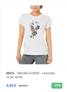 ASICS - Camisetas hasta 9,99€