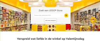 Gratis LEGO® Valentijnshart-bouwmodel en Valentijnsdag-kaarten in LEGO® Stores