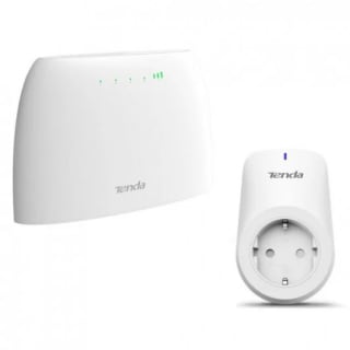 Router WiFi Tenda 4G03 4G LTE N300 + Tenda Beli SP3 Enchufe Inteligente Wi-Fi por 43,99€