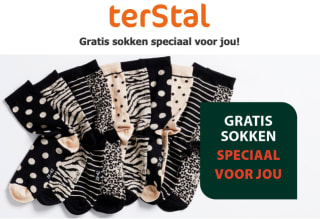 Gratis sokken bij Terstal persoonsgebonden? ( online en in de winkels )
