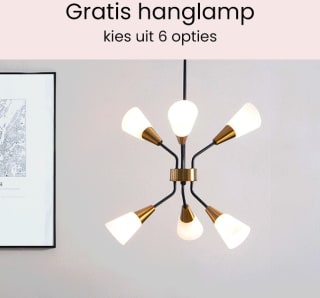 Gratis hanglamp bij besteding vanaf €400 bij Beliani