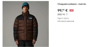 Chaqueta para Hombre The North Face Limbara por 99.99€