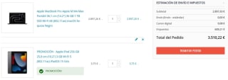 Por la compra de MacBook Pro recibe iPad 9 gen 256GB Gratis