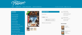 Juego de mesa Dragon Master por 7,48€ en Mathom
