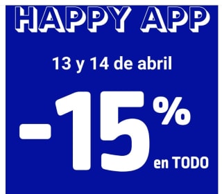 15% descuento desde la nueva app de Kiabi