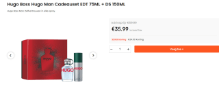 Hugo Boss Hugo Gift Set voor €25,99 bij Ochama