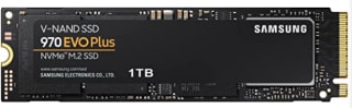 Carte SSD Interne NVMe M.2 Samsung 970 Evo Plus à 44,99€
