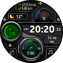 13 gratis Watchfaces Watch face voor Android