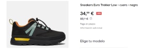 Zapatillas de Peques Timberland Euro Trekker Low por 34.99€