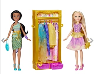 Disney Princesses - Le dressing de Jasmine et Raiponce à 6,49€