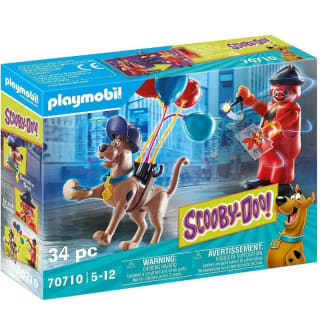PLAYMOBIL Scooby-DOO! 70710 Aventura con Ghost Clown por 7,55€.