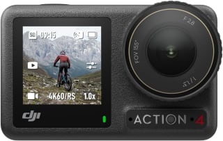 DJI Osmo Action 4 Standard Combo -4K voor €189,99 dmv code met Amazon prime
