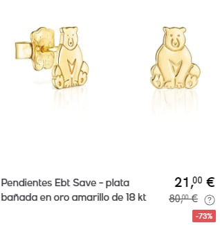 TOUS - Pendientes hasta 21€