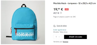 Mochila Napapijiri Hack por 19.99€