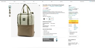 Mochila unisex Columbia Trek 18L por solo 25€