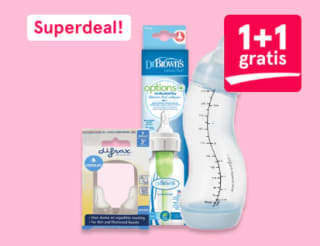 Alle A-merk baby accessoires 1+1 gratis bij Etos