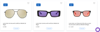 Lentes al 3x1 en +Visión