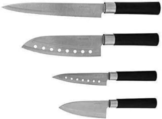 Cecotec Set de cuchillos Santoku. Filo de 2mm, por solo 5,13€