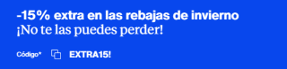 Nuevo cupón 15% EXTRA descuento en tus compras en Zalando