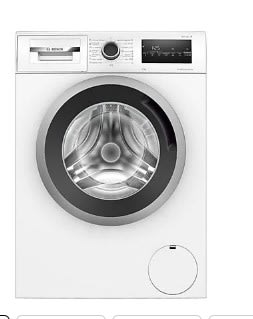 Lavadora carga frontal marca Bosch WAN24267ES, 8 kg, 1200 rpm, 15 programas, SpeedPerfect, Blanco por 394€
