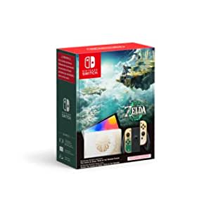 Nintendo Switch OLED The Legend of Zelda: Tears of the Kingdom Edition voor €302,51 bij Amazon.de