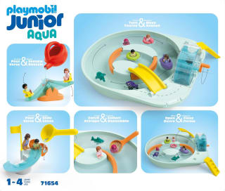 Playmobil Junior Aqua 71654 Watercarrousel, inclusief vissen voor €36 bij Amazon