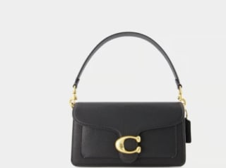 Coach Polished Pebble Leather Tabby handtas voor €283,05 dmv code bij Secret Sales