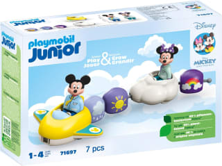 Playmobil JUNIOR & Disney: De Wolkentrein van Mickey Mouse & Minnie Mouse voor €12,50 bij Amazon