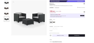 SP Berner - Set de Jardín Tête DIVA para Exterior por 105,40€ (93,40€ usuario nuevo)