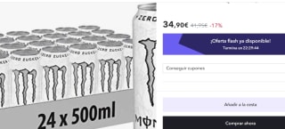 Monster Ultra White 50cl pack x24 unidades por 22.94€