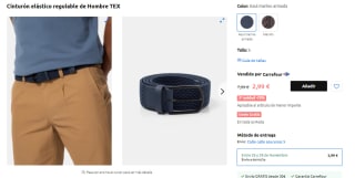 70% descuento + envío gratis ropa Carrefour