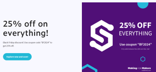 25% korting op alles bij Soldered